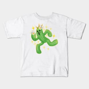 Saguaro Cactus Man Kids T-Shirt